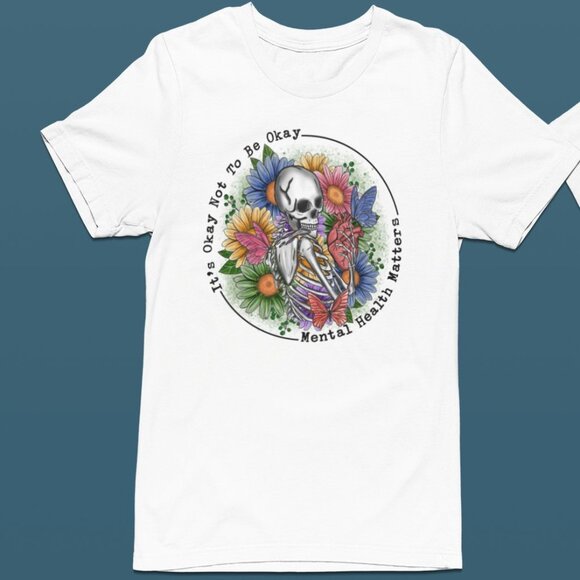 NWT MPULSIVE DESIGNS It's Okay Not To Be Okay  w/988 on back ADULT UNISEX - Picture 2 of 9